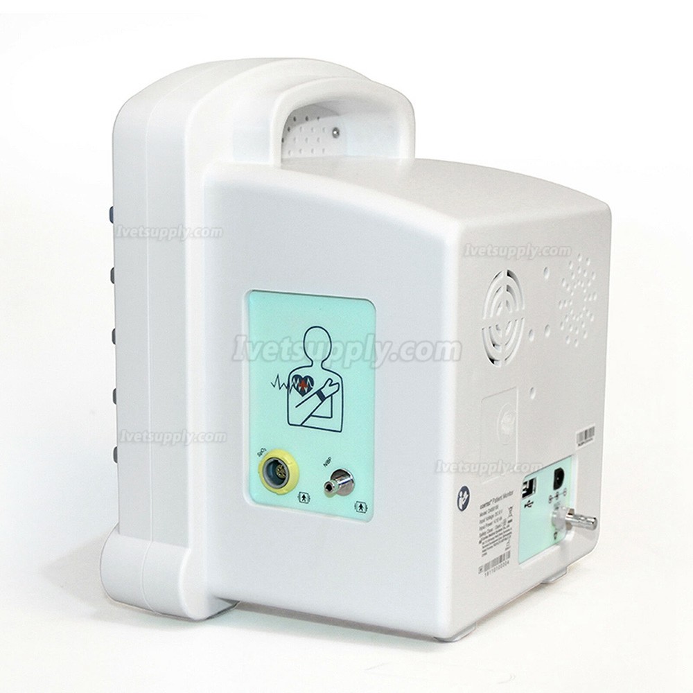 CONTEC CMS5100 Veterinary Patient Monitor Vital Signs Portable machine NIBP SPO2 Pulse Rate LCD